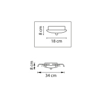 Подвесное крепление 8х с трансформатором к 747XXX Lightstar Tubo 574737