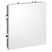 Заглушка VOLTUM S70 с суппортом, (белый матовый) VLS080102