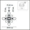 Люстра потолочная Lumion VIVANA 8193/8C