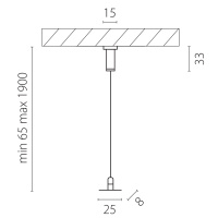 Подвес тип Е (2 штуки в комплекте) д/шинопровода 5065хх Lightstar Linea 506570