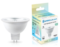 Лампа светодиодная MR16 9W GU5.3 4000K 38° Ambrella light 170904
