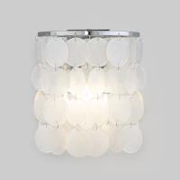 Светильник настенный Eurosvet Sandra 60005/1 хром/перламутр 00000074640