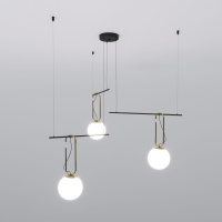 Люстра подвесная Eurosvet Riche 70143/3 черный a060839