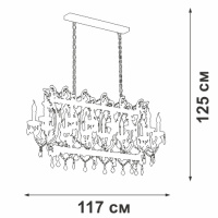 Люстра подвесная Vitaluce V5814-7/14