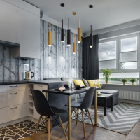 Подвесной светильник Eurosvet Dante 50203/1 LED матовое золото a051710