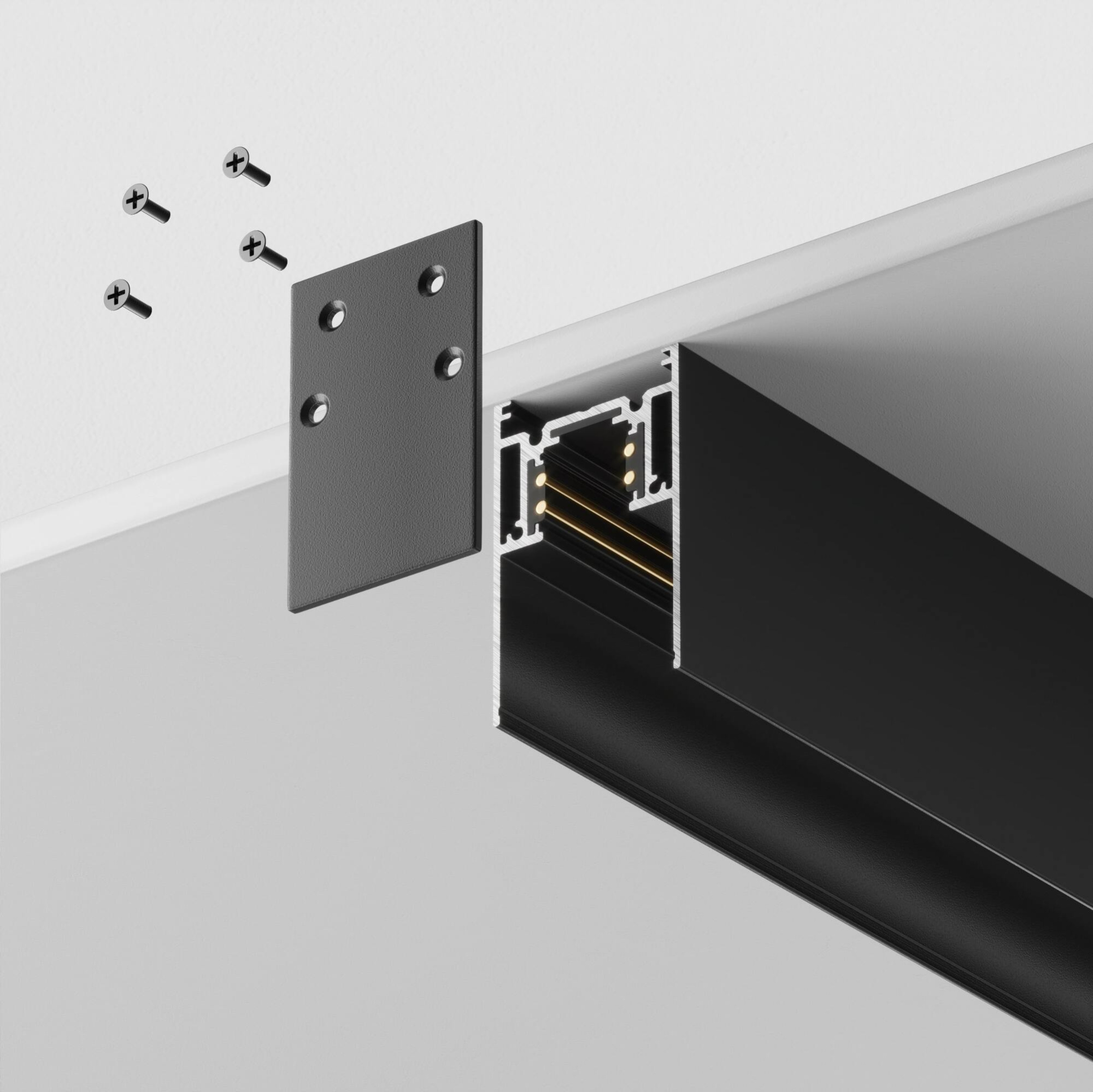 Шинопровод магнитный Maytoni Gravity TRX010-413B