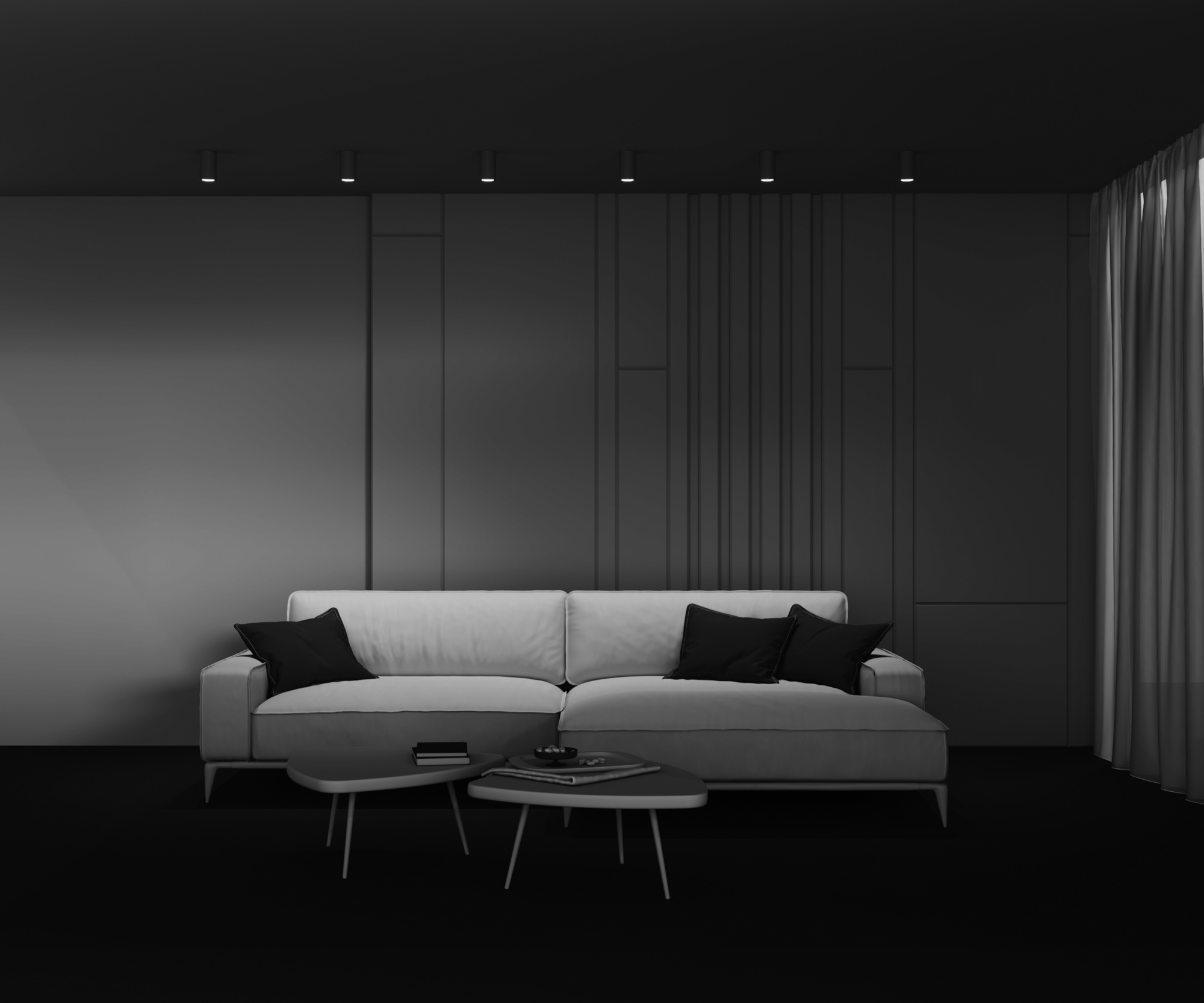 Светильник потолочный Maytoni Conik gyps C003CW-01W-1