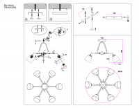 Люстра потолочная Ambrella light Modern TR303294