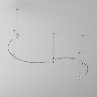 Шинопровод магнитный накладной/подвесной Maytoni Flarity TRX154-2SR-D1500-PT