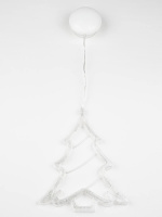 Подвесной светодиодный светильник «Ёлочка» Uniel ULD-H1620-010/STA/3AAA Warm White IP20 Xmas Tree UL-00007254