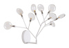 Настенный светильник Crystal Lux EVITA AP9 WHITE/TRANSPARENT Настенный светильник Crystal Lux EVITA AP9 WHITE/TRANSPARENT