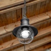 Уличный подвесной светильник Elektrostandard Talli H GL 3002H черный a038483