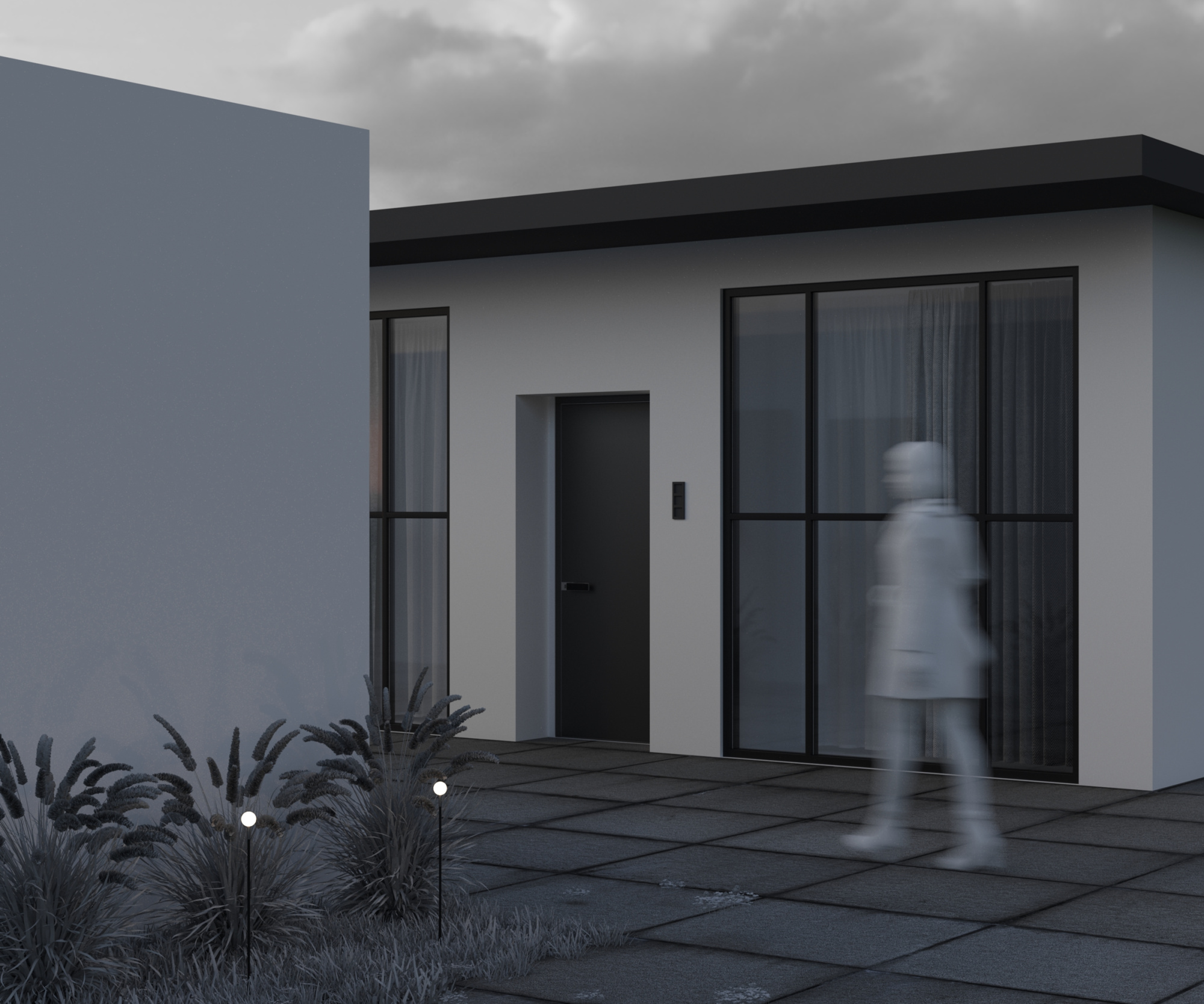 Уличный ландшафтный светодиодный светильник Maytoni Shin O523FL-L2PT3K