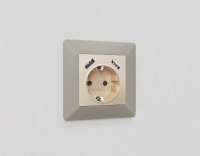 Рамка 1-постовая Ambrella Volt ALFA Line AF110361