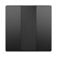 Набор клавиш для выключателя трехклавишного графит рифленый Werkel W1139004 4690389158506 a050742