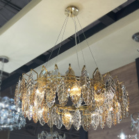 Люстра подвесная Crystal Lux TREVI SP8 BRASS