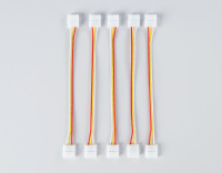 Соединитель гибкий двухсторонний для светодиодной ленты 5050 12/24V (3 конт.) Ambrella light GS GS7701