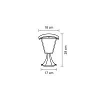 Уличный светильник Lightstar Lampione 375970