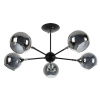 Люстрв на штанге Arte Lamp Lagos A2708PL-5BK