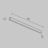 Линейный светильник светодиодный 4000К 1500*67*35мм Maytoni LL311038