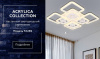 Потолочная светодиодная люстра Ambrella Light Ice FA289
