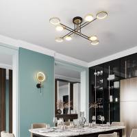 Люстра светодиодная на штанге Odeon Light Denzel 4320/75CL