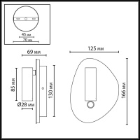 Спот светодиодный Odeon Light ROY 7183/9WL