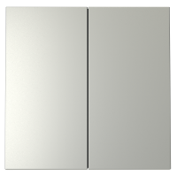 Клавиши для выключателя/переключателя двухклавишного Voltum S70 (сталь) VLS000305