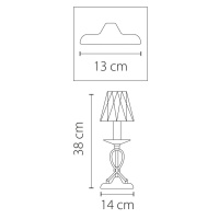 Настольная лампа Osgona Riccio 705914