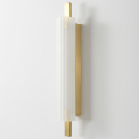 Светильник настенный светодиодный Crystal Lux TUNNEL AP10 LED BRASS