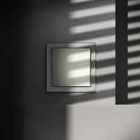 Заглушка VOLTUM S70 с суппортом, (сталь) VLS080105