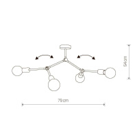 Подвесная люстра Nowodvorski Twig 9140