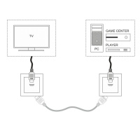 Розетка HDMI слоновая кость Werkel W1186003 4690389155871 a051487