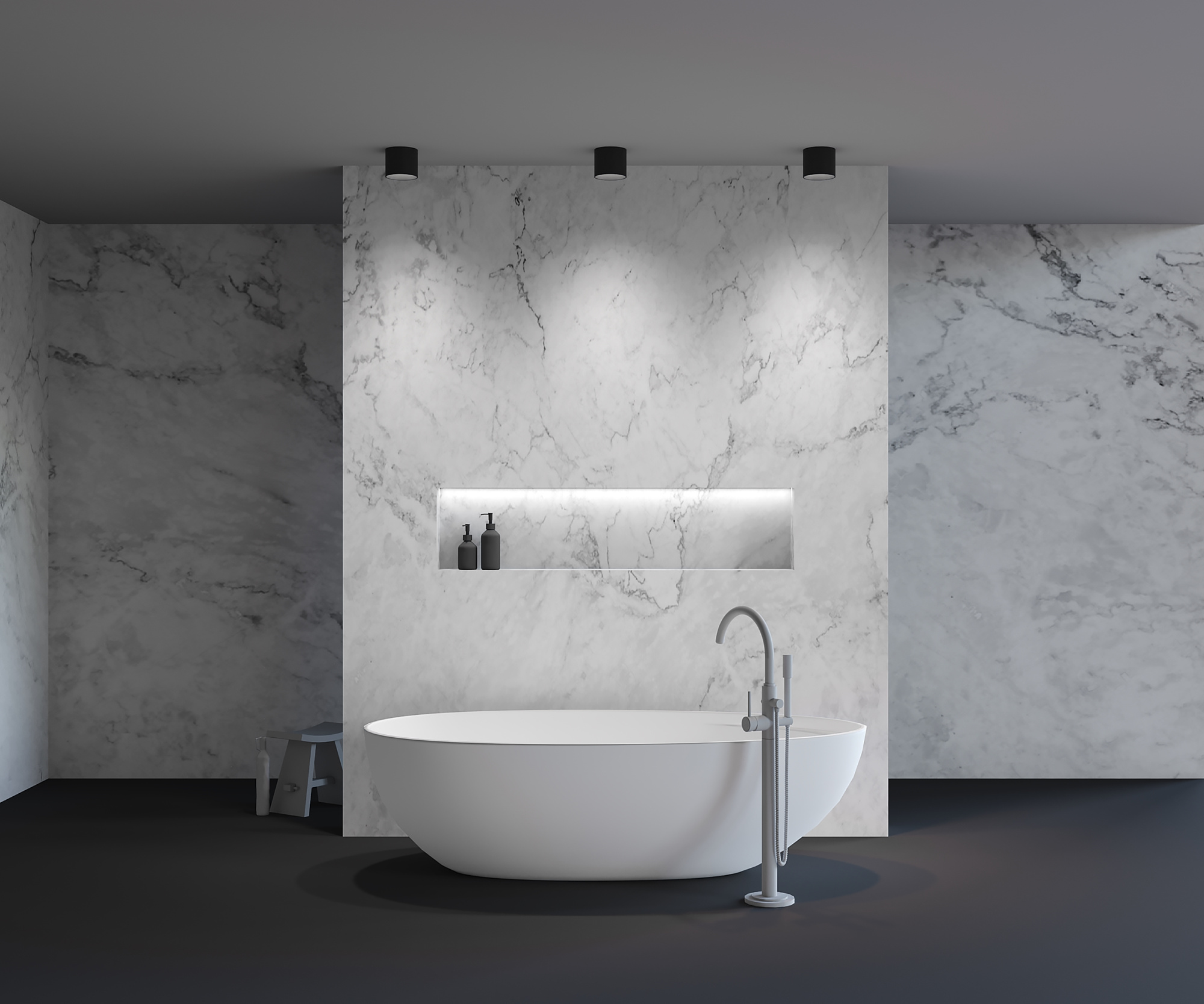 Светильник точечный светодиодный потолочный Maytoni Alfa LED C064CL-01-25W4K-RD-B