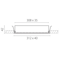 Светильник встраиваемый светодиодный Lightstar Guarda 082346