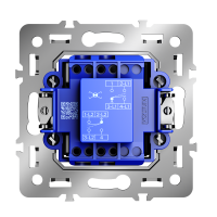 Механизм перекрестного переключателя одноклавишного 10А Voltum S70 VLS0105M