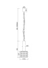 Светильник подвесной Maytoni Rock Me MOD027PL-01CH