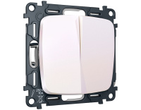 Комплект механизма 2-клавишного перекрестного выключателя 10A Ambrella Volt Omega MO203030