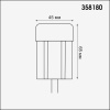 Грунтовый светодиодный светильник Novotech Nokta 358180