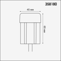 Грунтовый светодиодный светильник Novotech Nokta 358180