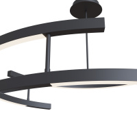 Люстра подвесная светодиодная Maytoni Line MOD016PL-L52BK