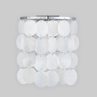 Светильник настенный Eurosvet Sandra 60005/1 хром/перламутр 00000074640