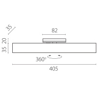 Трековый однофазный светодиодный светильник Lightstar Lilla 202147