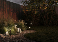 Уличный грунтовый светодиодный светильник Maytoni Stake O503FL-L4B3K