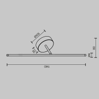 Бра Maytoni Elegant C084WL-L18BS2.7K-1