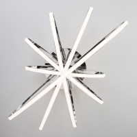 Люстра светодиодная потолочная Eurosvet Evia 90100/5 Хром 00000084416