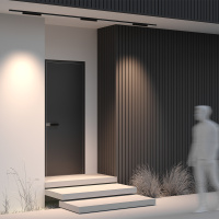 Уличный трековый мангитный светодиодный светильник Maytoni Exility IP Points O-TR02-2-S-18WB3K