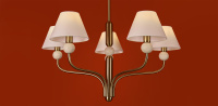 Люстра на штанге Freya Aurelia FR2058PL-05BS