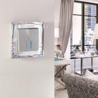 Рамка на 1 пост зеркальный Werkel Diamant W0011220 4690389158803 a051017