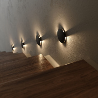 Подсветка светодиодная для лестниц и ступеней Elektrostandard Step MRL LED 1119 черный a058911